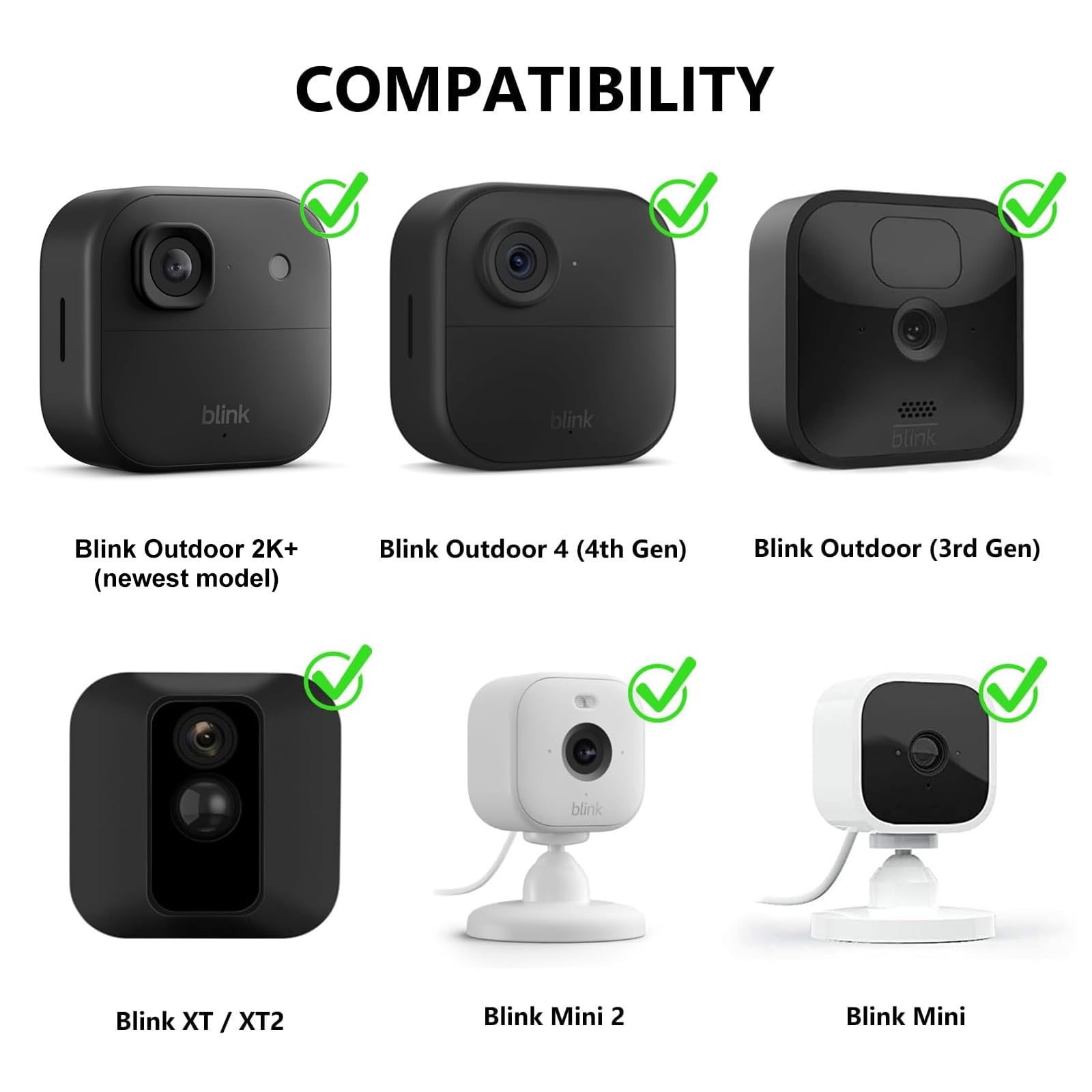 Amazon.com : ALERTCAM 2Pack Flexible Twist Mount for Blink XT